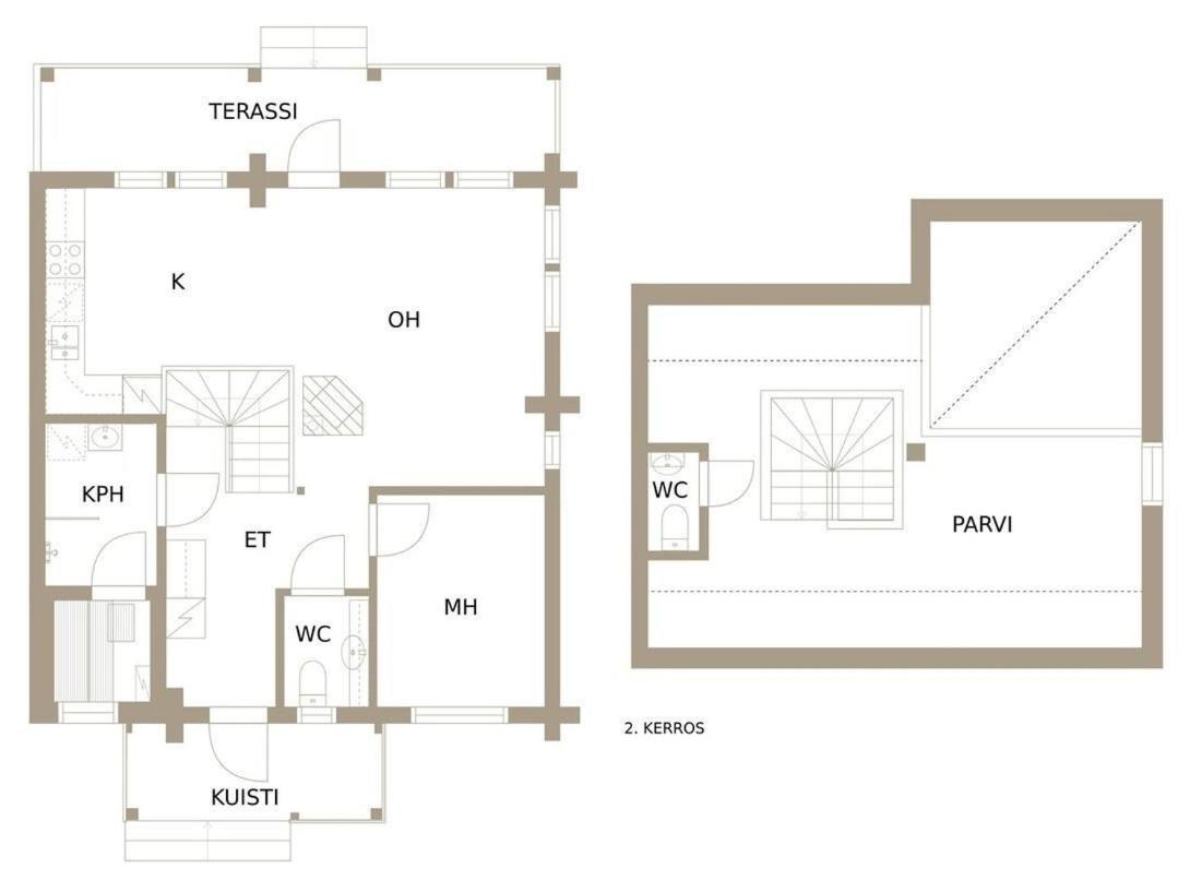 Hullun Mustikka Levi Villa Luaran gambar